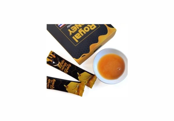 Royal Honey Black Aphrodisiac Honig für Männer, stimulierend, natürliches langanhaltendes Aphrodisiakum, intensive Formel mit Ginseng, steigert die Ausdauer, wirksam, 10 einzelne Sachets