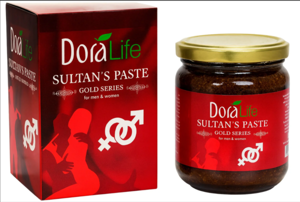 Dora Life Sultan Pate Gold Serie Mesir-Paste 230 g – Osmanische Kräuterpaste für Frauen & Männer, Traditionelle Rezeptur